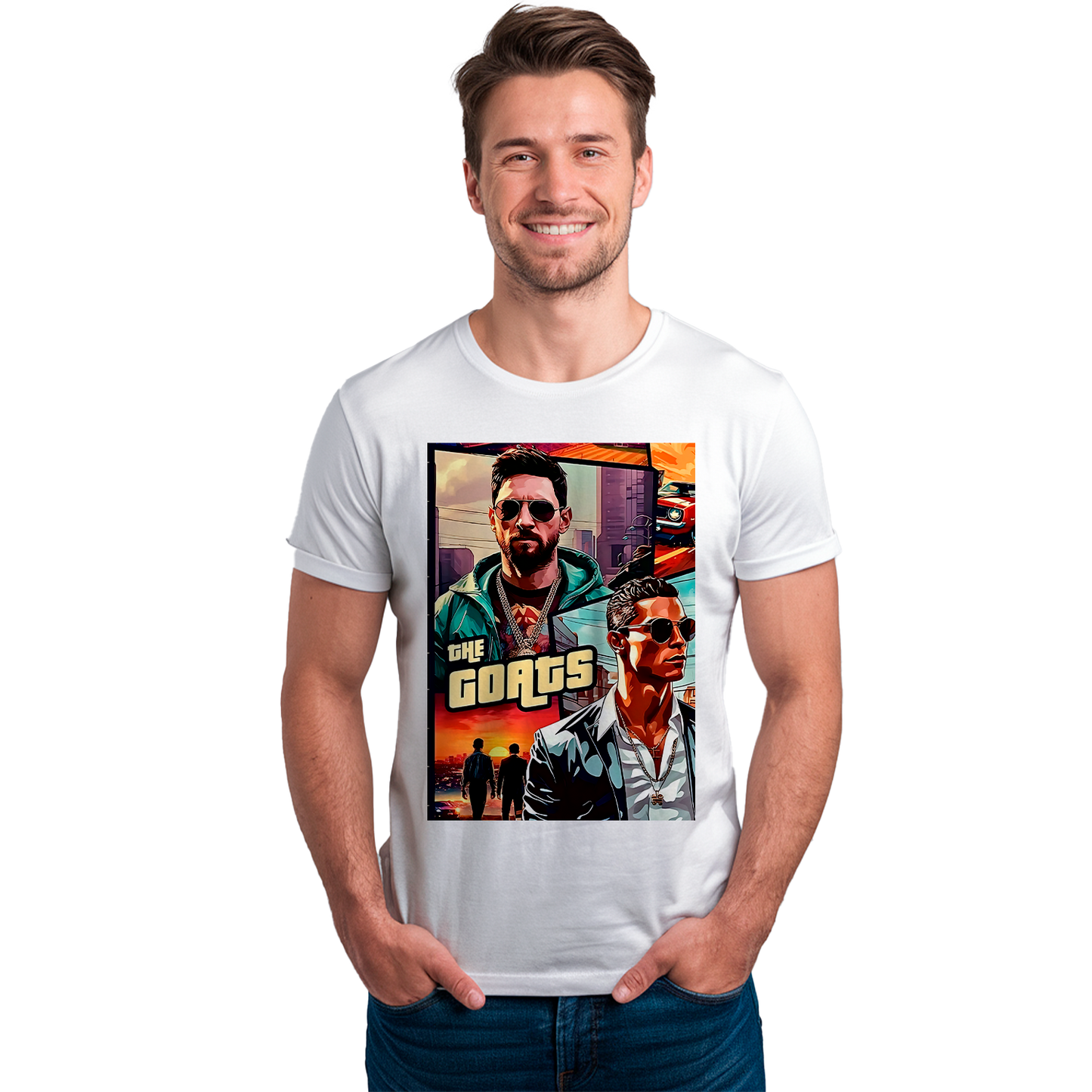 Playera de Messi CR7 2